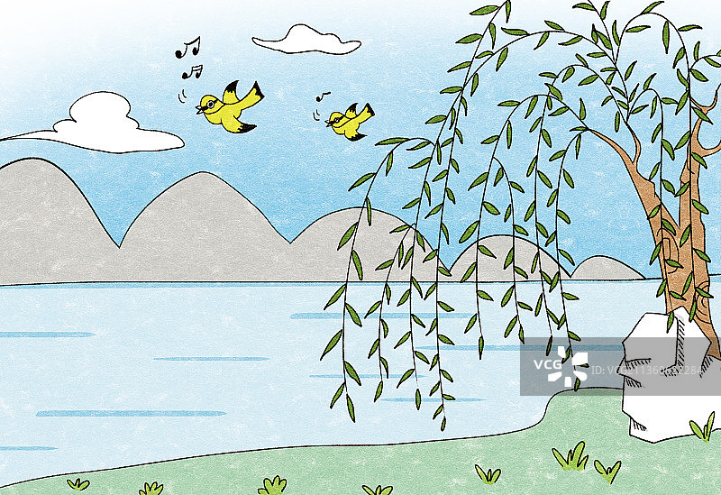 绝句杜甫图片素材