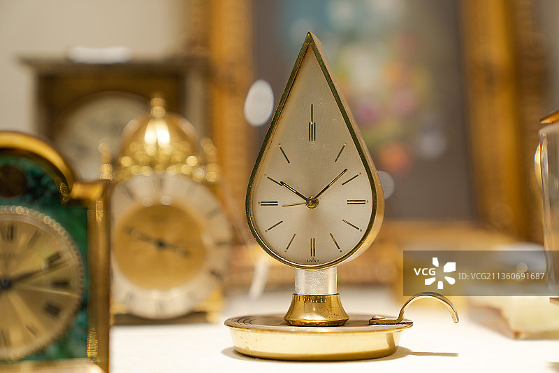 西式闹钟图片素材