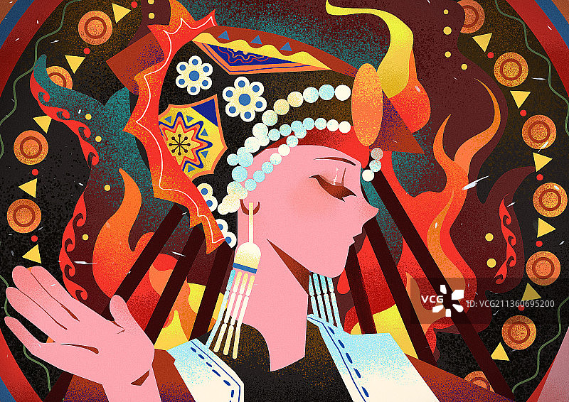 民族歌谣图片素材