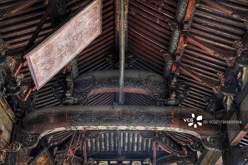 浙江义乌东阳卢宅图片素材