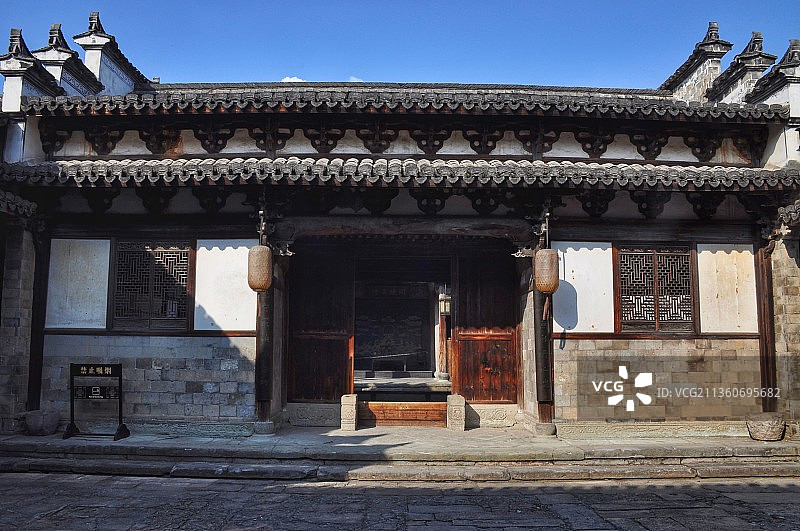 浙江义乌东阳卢宅图片素材