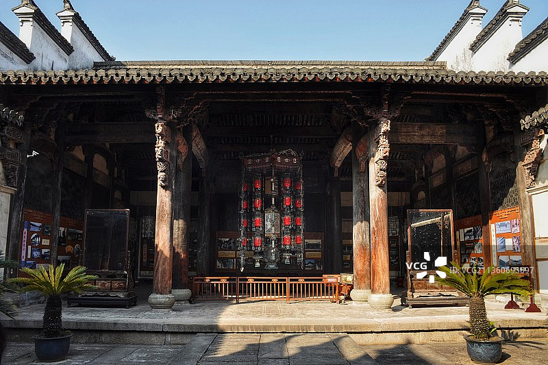 浙江义乌东阳卢宅图片素材