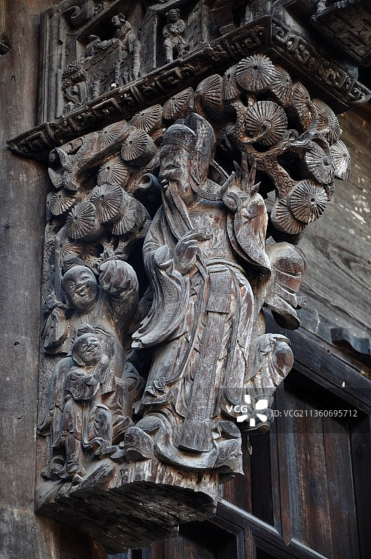 浙江义乌东阳卢宅图片素材