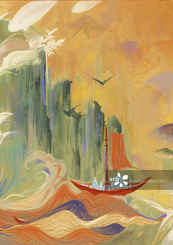 海上丝路图片素材