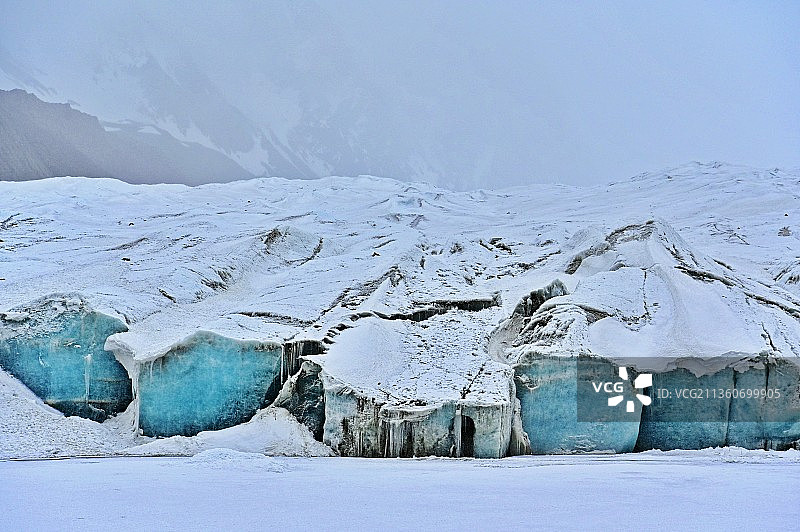 冰川与蓝冰图片素材