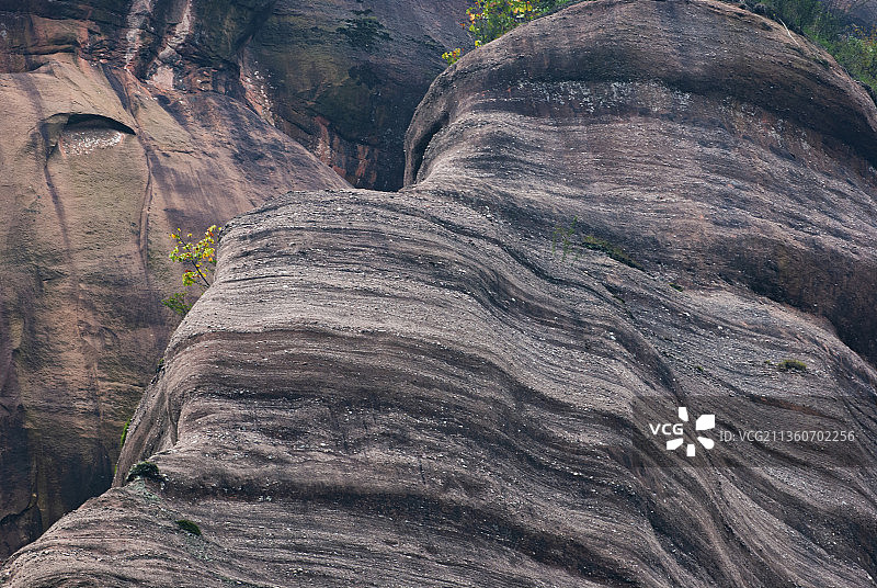 广东韶关，丹霞地貌。图片素材