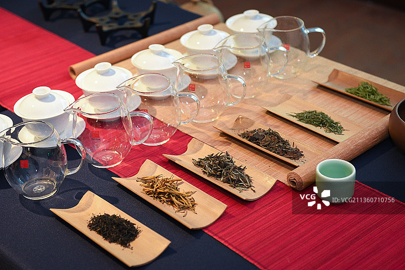 茶叶六大类图片素材