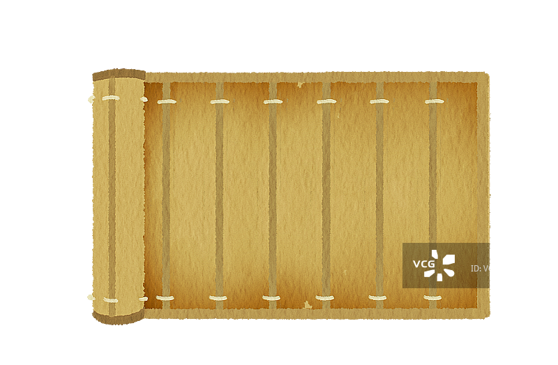 竹简元素图片素材