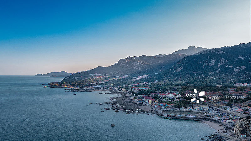 青岛崂山仰口图片素材