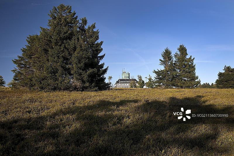 卡勒阿斯滕山风景，温特贝格，绍尔兰，德国图片素材