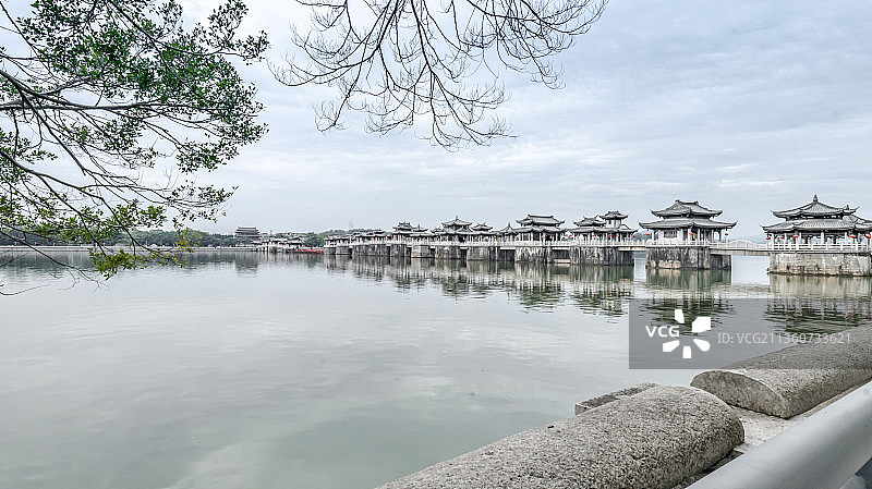 潮州广济桥图片素材