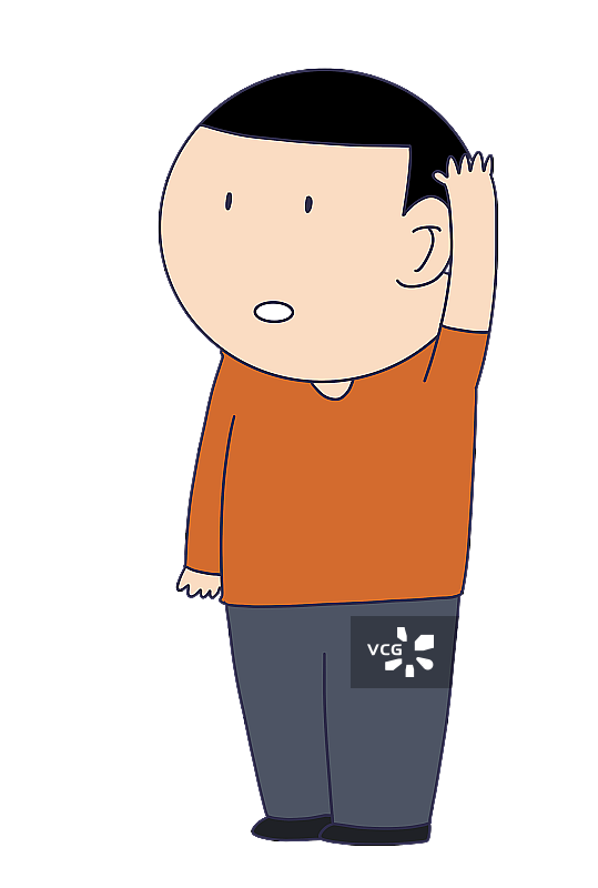 元素：疑惑的人物图片素材