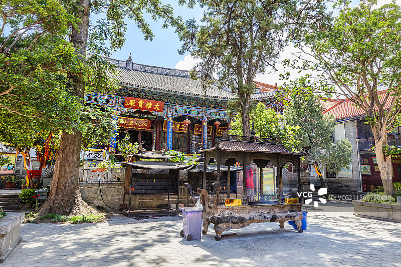 云南大理观音塘图片素材