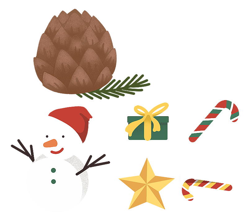 圣诞装饰图片素材