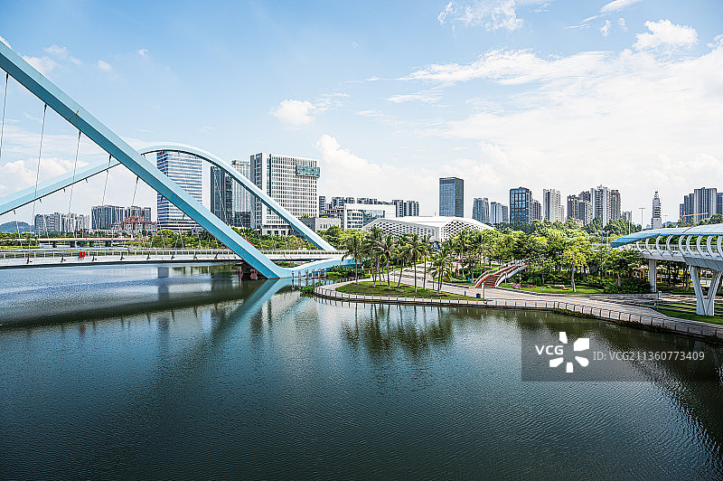 广东广州南沙地标建筑，城市形象图，粤港澳大湾区城市，城市生活图片素材