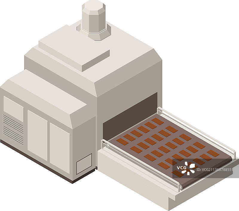 巧克力传送带图片素材