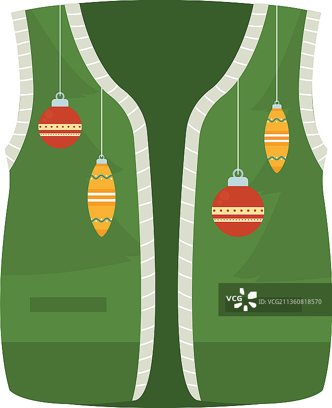 圣诞节背心图标图片素材