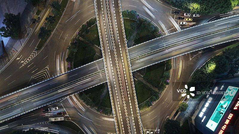 红旗河沟立交桥图片素材