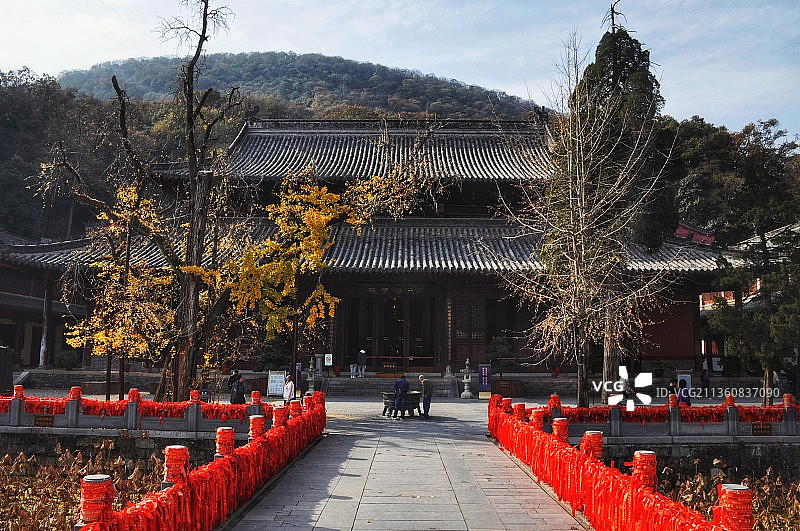 湖北宜昌当阳玉泉寺图片素材