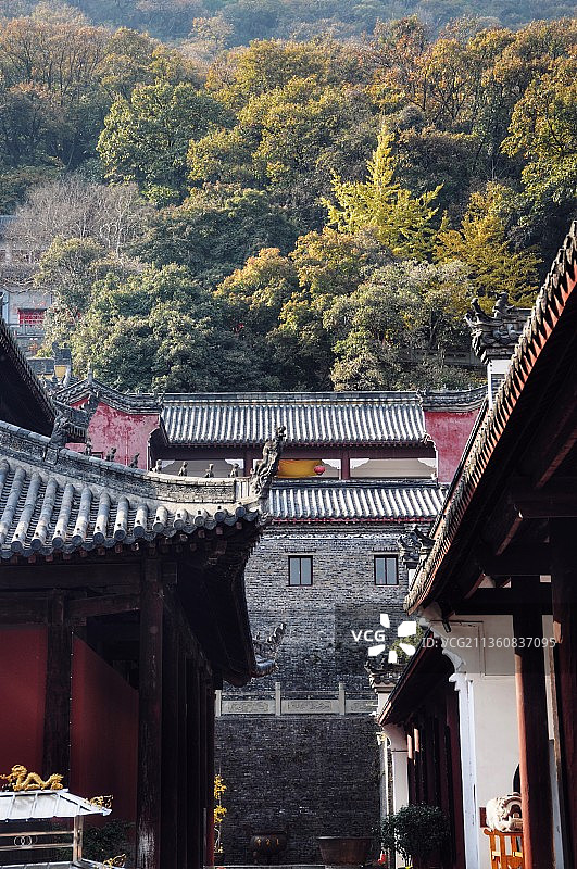 湖北宜昌当阳玉泉寺图片素材