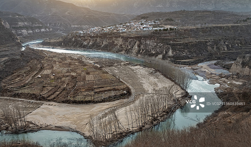 浊漳河图片素材