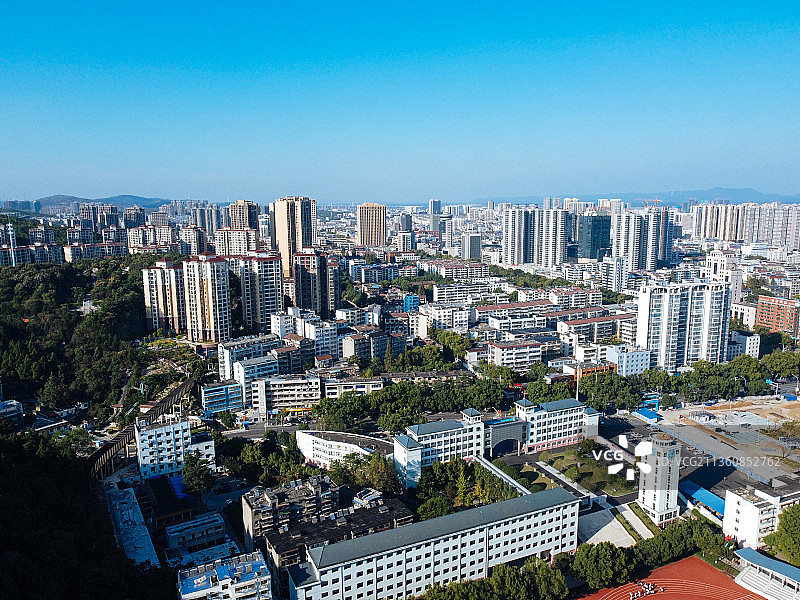 荆门 东宝区 象山大道 龙泉公园 人民医院图片素材