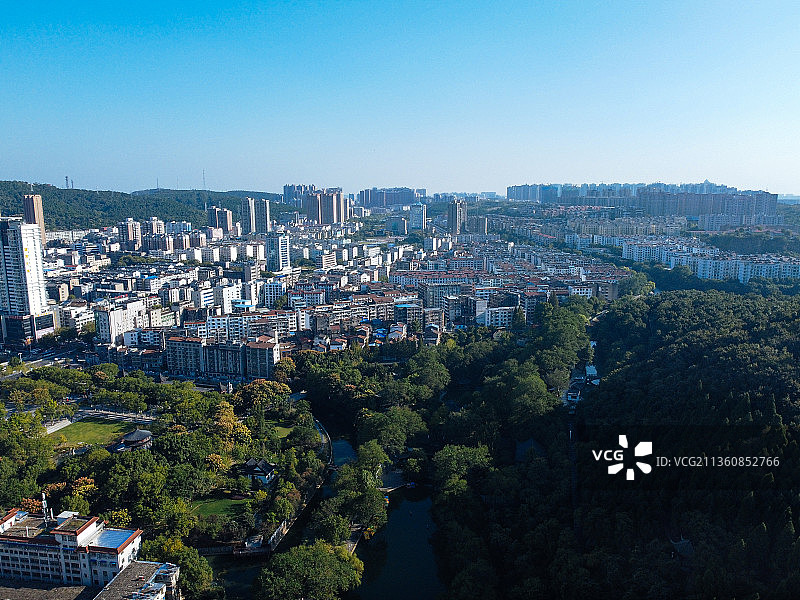 荆门 东宝区 象山大道 龙泉公园 人民医院图片素材