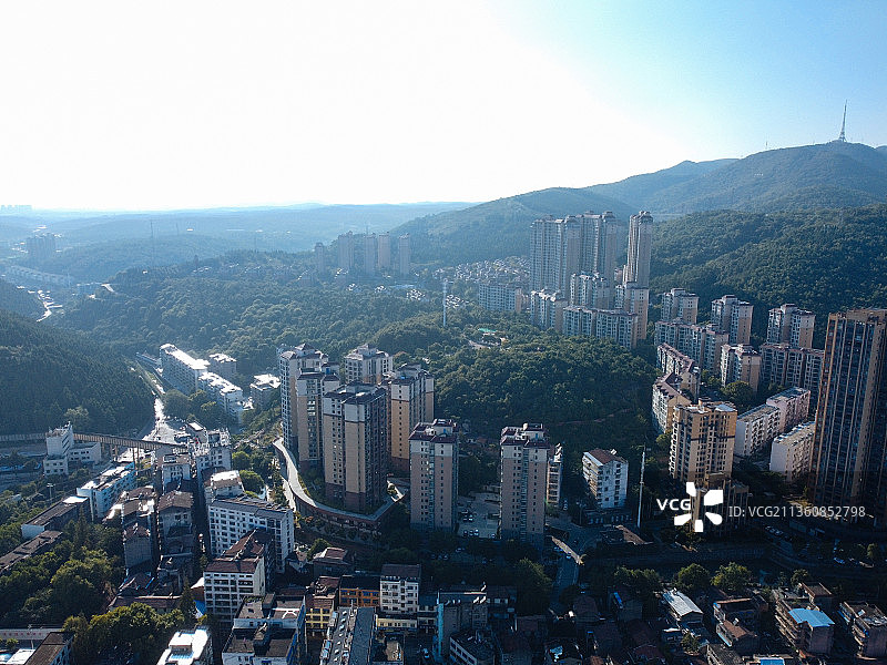 荆门 东宝区 象山大道 龙泉公园 人民医院图片素材