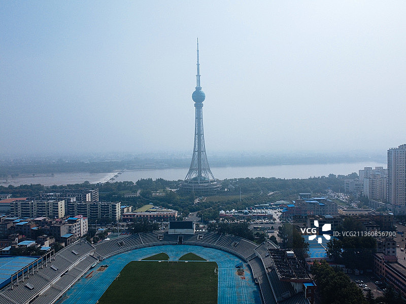 洛阳 西工区 洛浦公园 中原明珠广播电视塔 漯河 九都中路图片素材