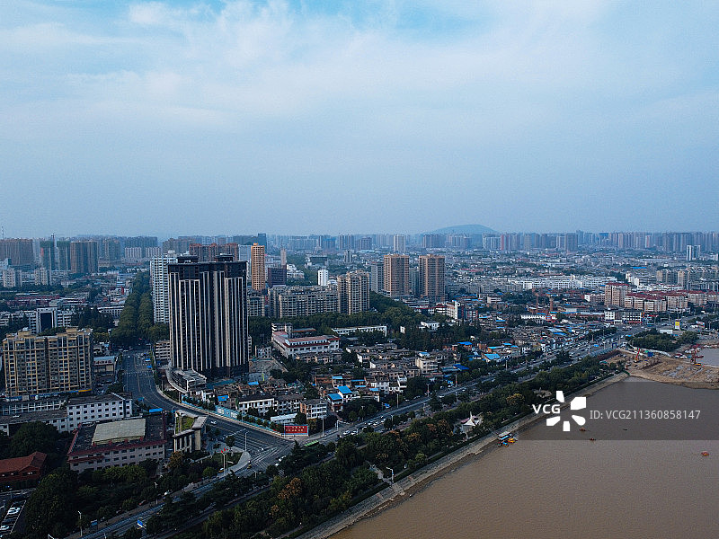 南阳 卧龙区 卧龙大桥 文化路 白象湾 白河图片素材