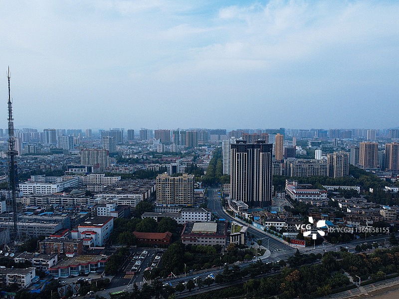 南阳 卧龙区 卧龙大桥 文化路 白象湾 白河图片素材