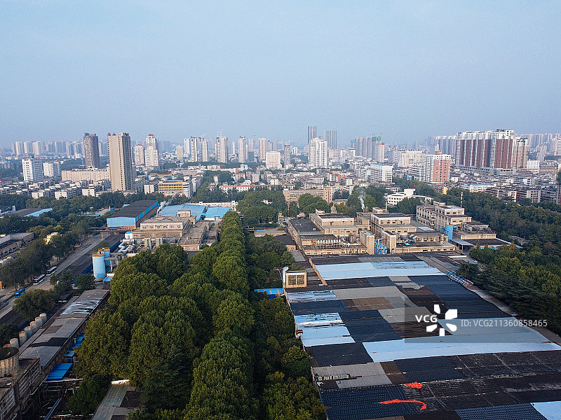 平顶山 卫东区 建设路 人民商场 万达广场 中心医院图片素材