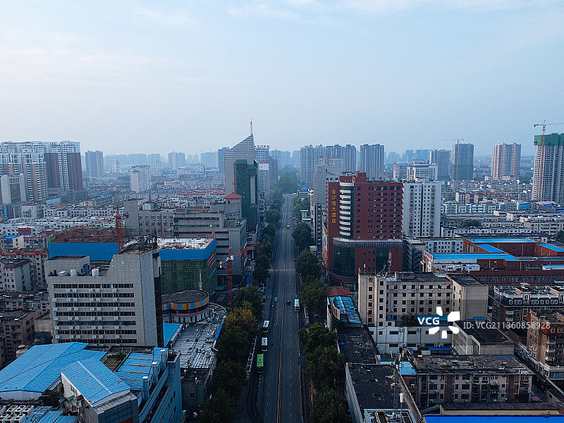 平顶山 新华区 矿工路 平顶山商场 平煤股份 国贸中心 丹尼图片素材