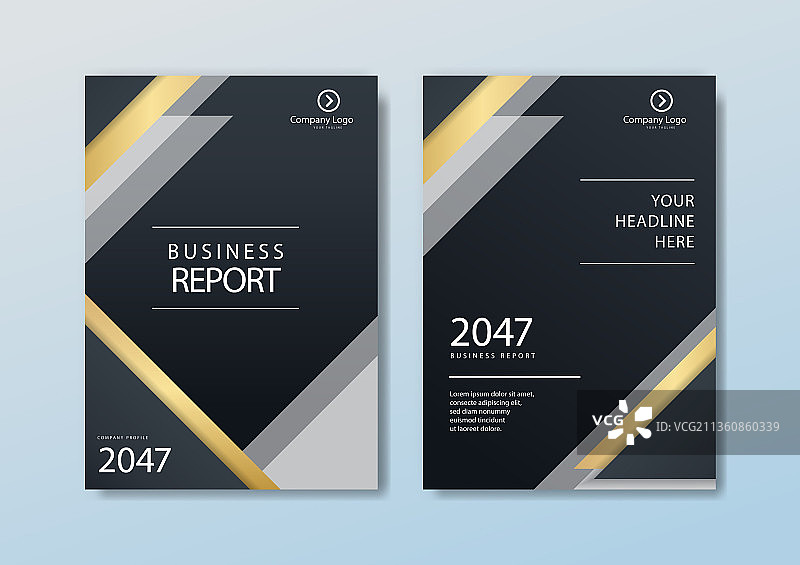 宣传册模板页眉页脚封面图片素材