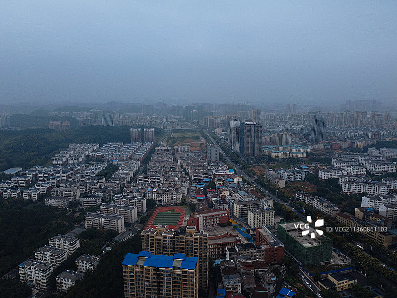 咸宁市 咸安区 咸宁大道 人民广场 十六潭公园 咸宁美术馆图片素材