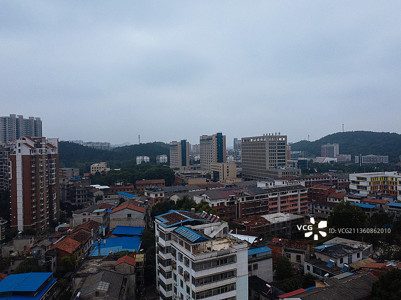 咸宁市 咸安区 银泉大道 金桂路 咸宁传媒大厦 中心医院 博图片素材