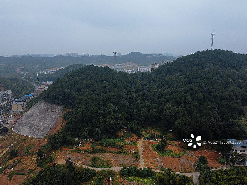 咸宁市，咸安区 银泉大道 金桂路 咸宁传媒大厦 中心医院 博图片素材
