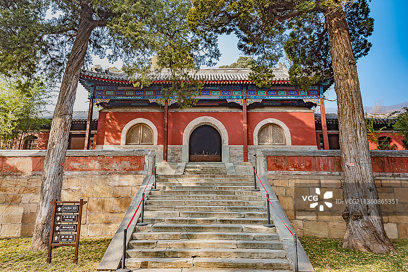 北京香山碧云寺弥勒殿天王殿图片素材
