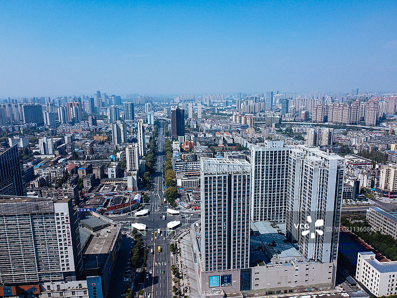 襄阳市 樊城区 中原路 前进路 新华公园 中心医院图片素材