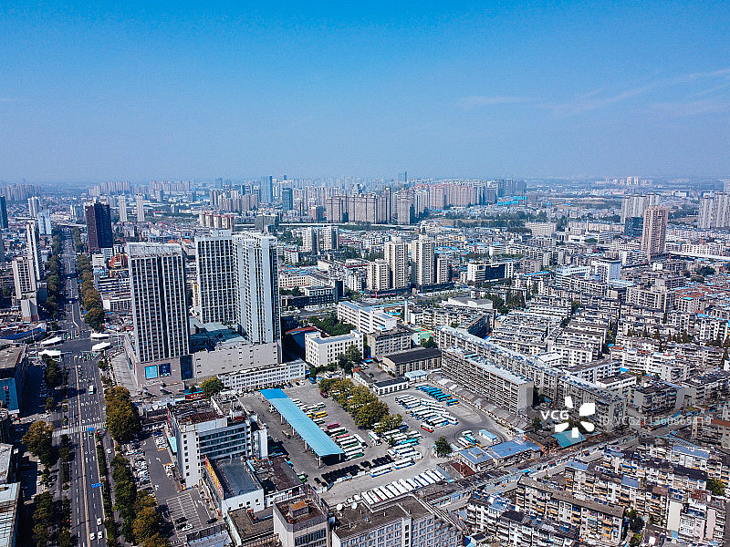 襄阳市 樊城区 中原路 前进路 新华公园 中心医院图片素材