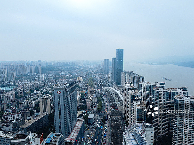 宜昌市 伍家岗区 夷陵大道 万达广场 中心人民医院 江海路图片素材