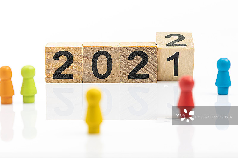 迎接即将到来的2022年图片素材