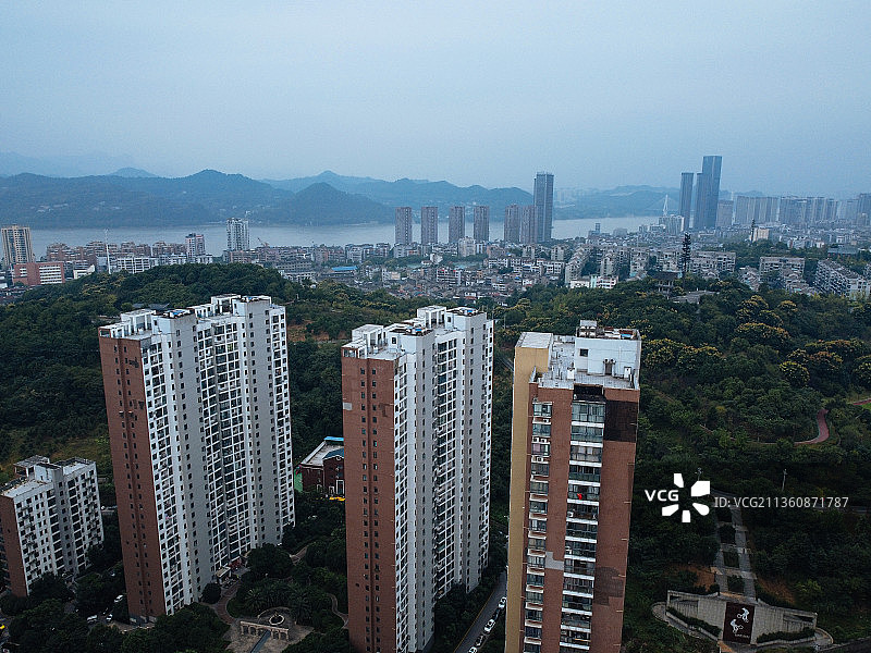 宜昌市 伍家岗区 中南路 城东大道 兴发广场 三峡环球港图片素材