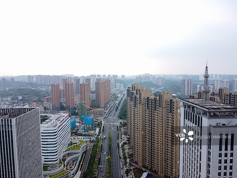 宜昌市 伍家岗区 中南路 城东大道 兴发广场 三峡环球港图片素材