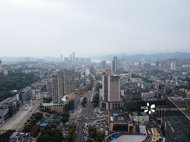 宜昌市 西陵区 东山大道 夷陵广场 东山公园 西陵后路图片素材
