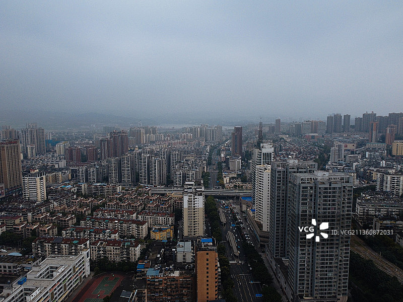 宜昌市 西陵区 东山大道 夷陵广场 东山公园 西陵后路图片素材