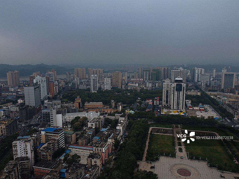宜昌市 西陵区 东山大道 夷陵广场 东山公园 西陵后路图片素材