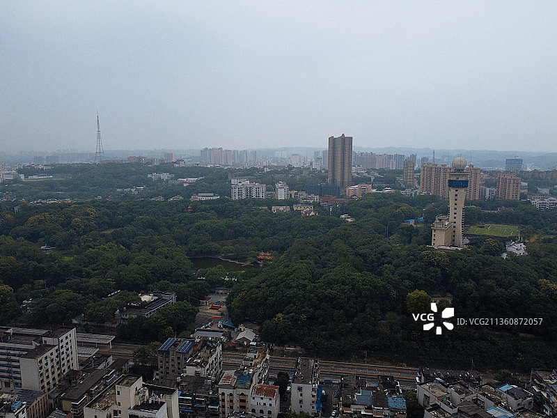 宜昌市 西陵区 东山大道 夷陵广场 东山公园 西陵后路图片素材