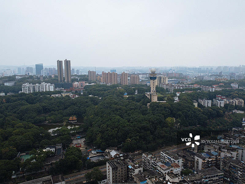 宜昌市 西陵区 东山大道 夷陵广场 东山公园 西陵后路图片素材