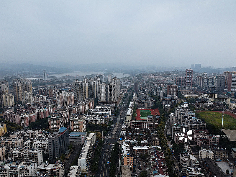 宜昌市 西陵区 东山大道 夷陵广场 东山公园 西陵后路图片素材